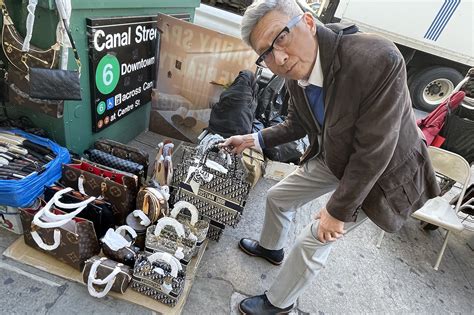 fake clothes canal street|Swag counterfeiters return to NYC’s Chinatown .